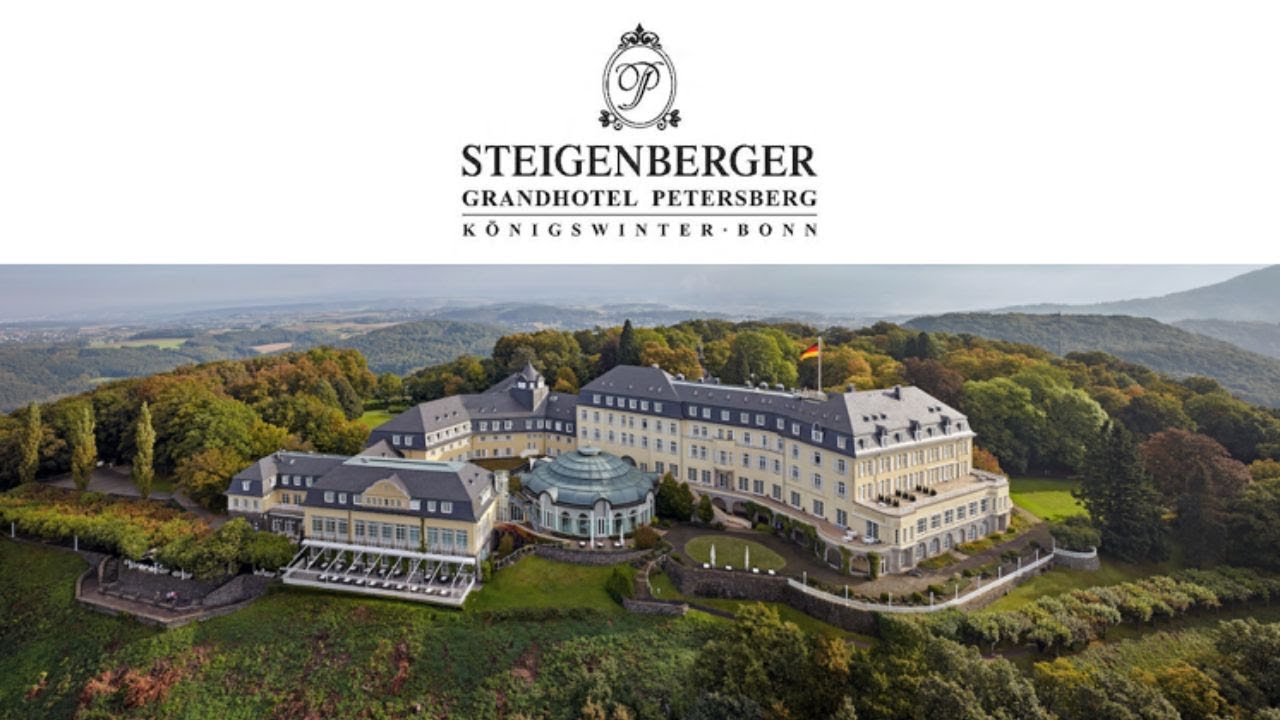 ドイツ政府御用達の隠れ家スパ・ホテル Steigenberger Grandhotel & Spa Petersberg, Königswinter/Bonn