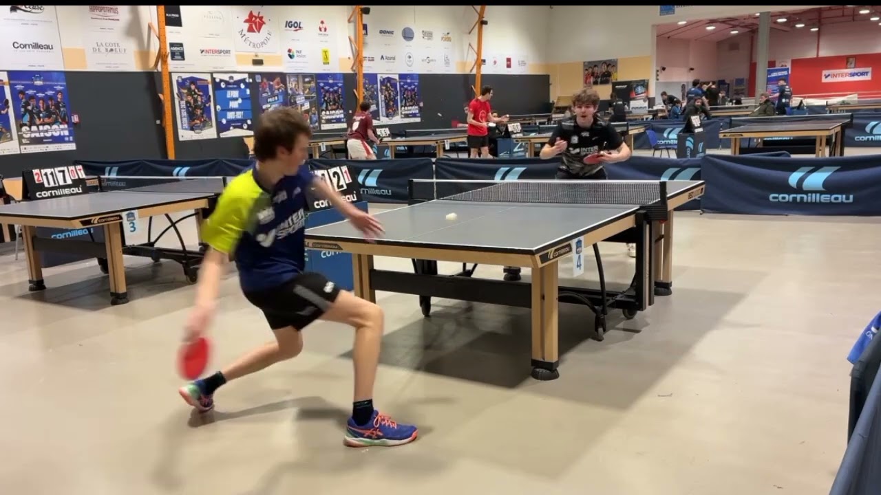 Dorian Sellier (17) vs Ulysse bracq (14) 