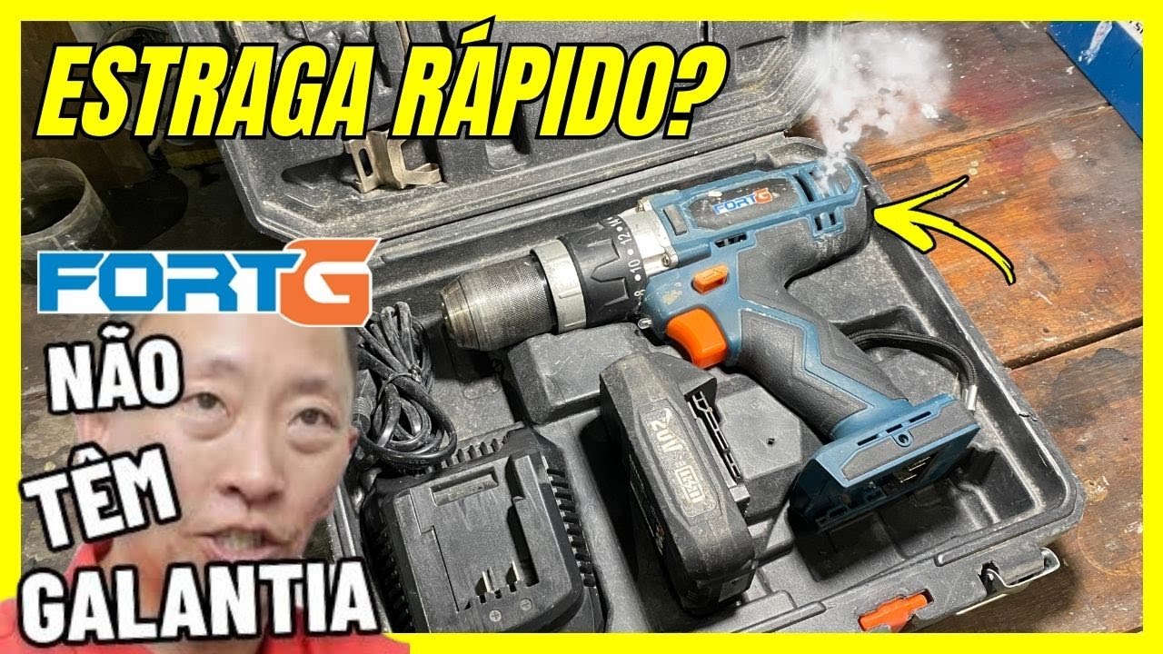 REVIEW PARAFUSADEIRA e FURADEIRA IMPACTO FORT G (Bateria 20V)