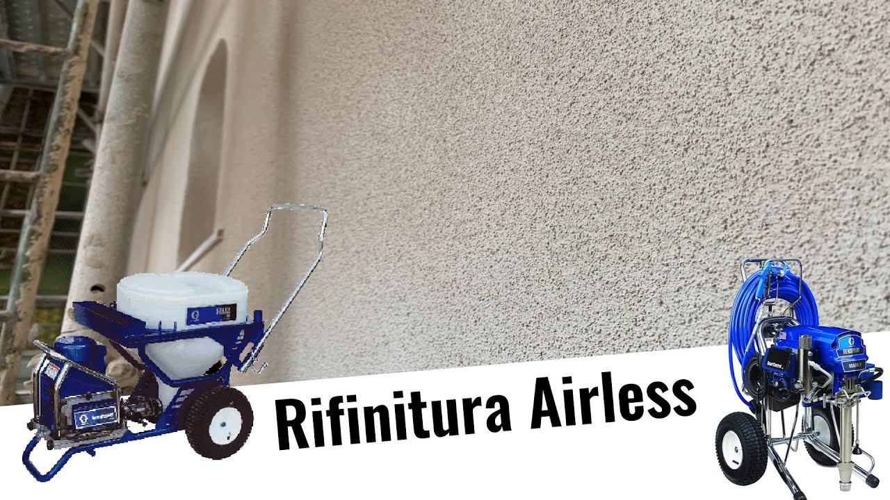 Rifinitura airless, Rifinitura a spruzzo.