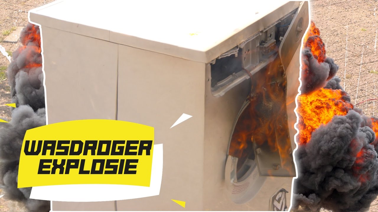 WASDROGER EXPLOSIE - KNALLENDE TESTEN