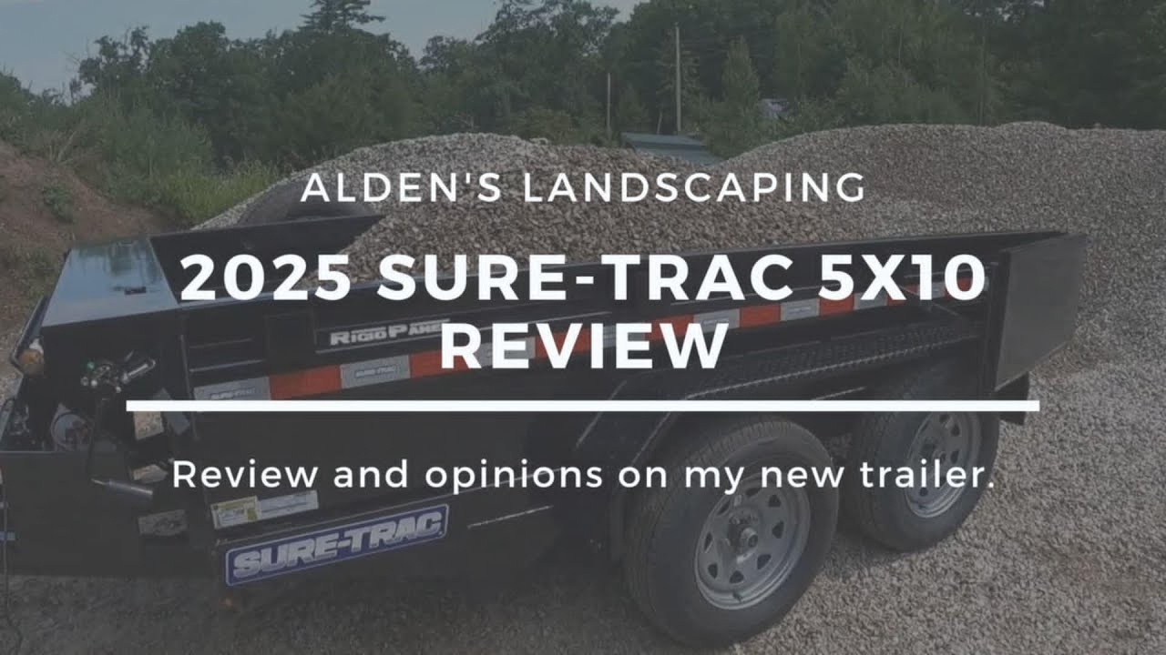2025 5X10 SURE-TRAC REVIEW | #suretractrailers #suretrac #trailerreview #trailerreviews #dumptrailer