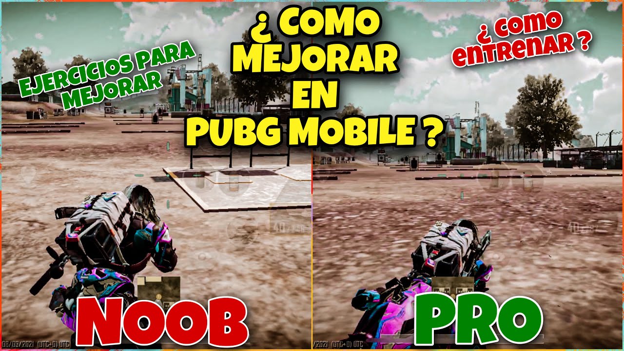 ENTRENAMIENTO para SER todo un PRO PLAYER - TIPS Y CONSEJOS PARA MEJORAR EN PUBG MOBILE