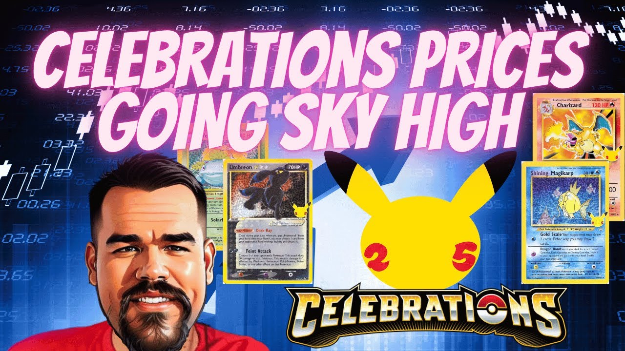 Цены на отдельные карты Pokemon Celebrations растут