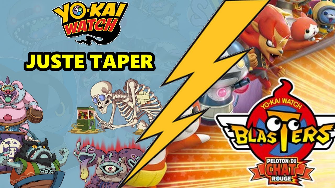 On tape des gros boss avec @LemHugo27  - Yokai watch blasters #2