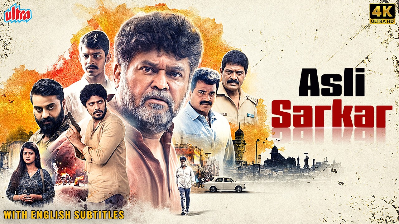 Asli Sarkar | New South Indian Full Movie | 4K Hindi Dubbed | Action Blockbuster | English Subtitles