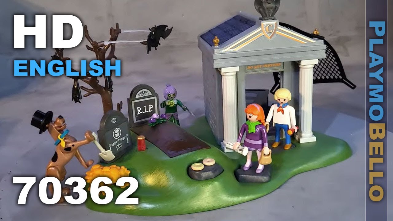 (2020) Playmobil 70362 Scooby-Doo Haunted Cemetery, Alice May (Playmobil set REVIEW)