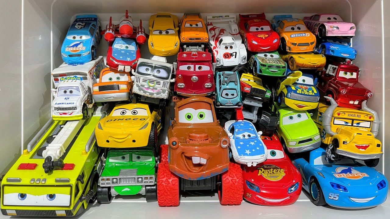 Disney Pixar Cars Unboxing Review | Lightning McQueen, Tow Mater, Doc Hudson, Sally Carrera, Cruz