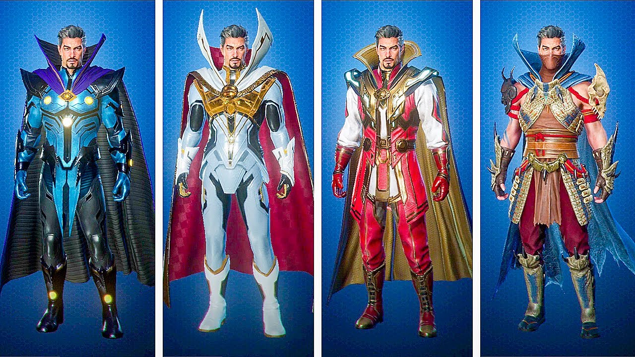 MARVEL Future Revolution - ALL Doctor Strange Suits