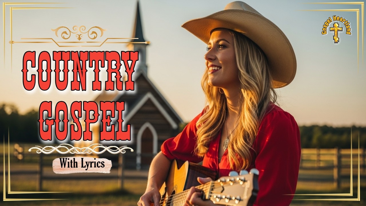 🙏 TOP 10 OLD COUNTRY GOSPEL SONGS WITH LYRICS | What a Friend, Jesus Paid It All & We Have an Anchor