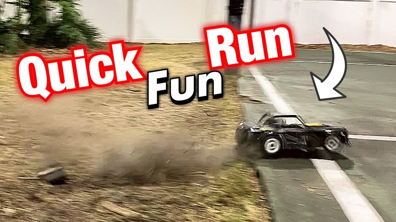 The SG 1604 drift RC car, quick battery run FUN
