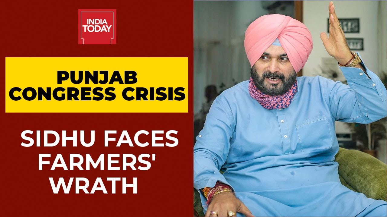 Punjab Congress Crisis: Navjot Sidhu Faces Wrath Of Farmers Amid Rift With Amarinder Singh