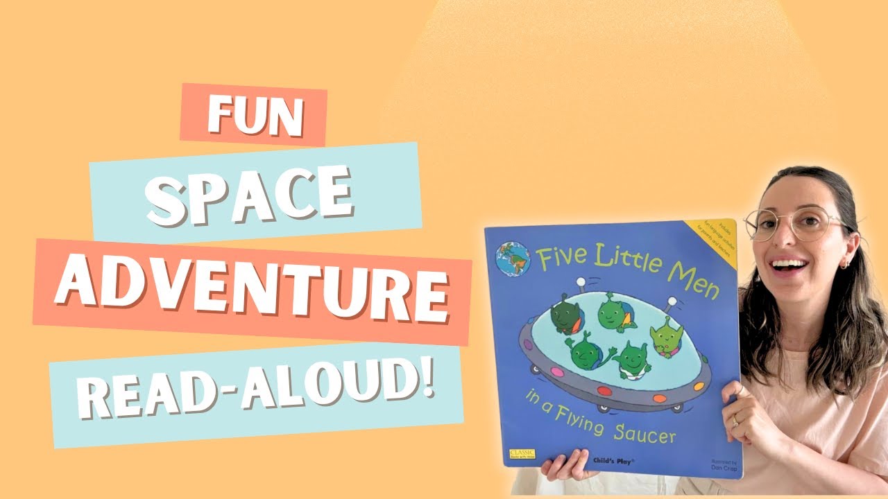 Five Little Men in a Flying Saucer | Fun Space Adventure Read-Aloud! | Nikki’s Nook