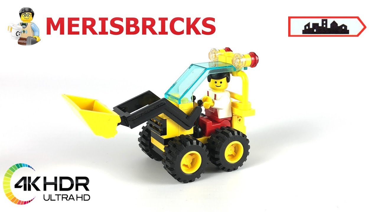 Lego Front Loader - Town set 6512 Landscape Loader - Lego Speed Build 4K #LegoSpeedBuild #LegoCITY