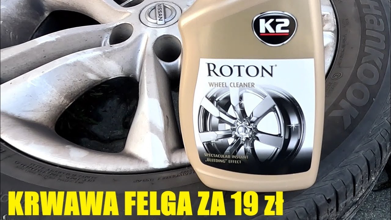 K2 Roton - Krwawiąca felga. Czy to działa? Test na felgach.