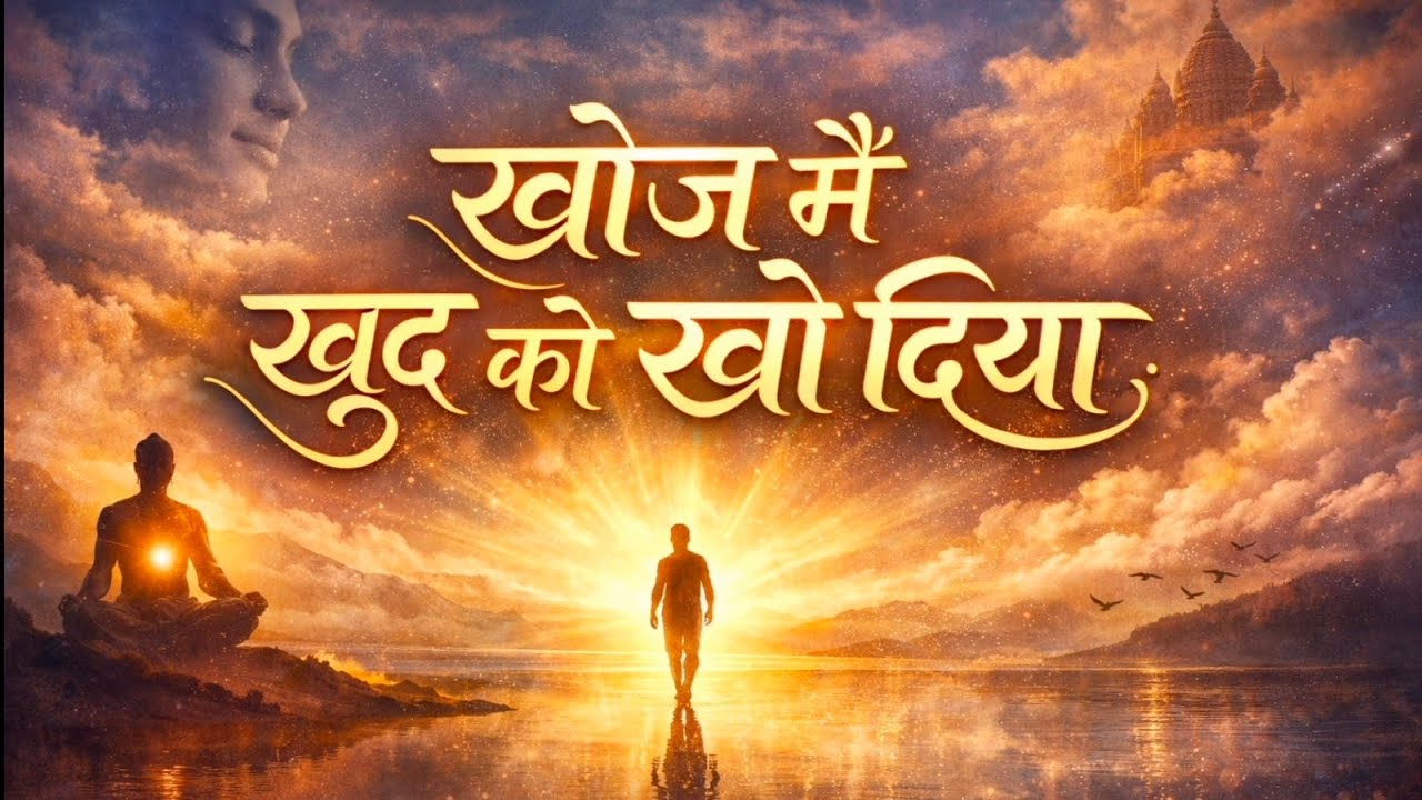 खोज में खुद को खो दिया | A Journey Beyond ‘मैं’ #Adhyatmik Geet #Selfrealization #SpiritualSongHindi