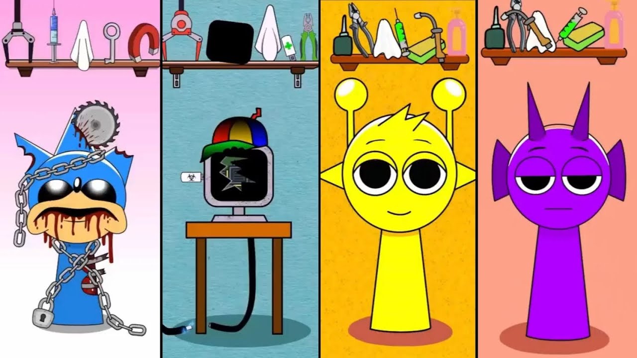 INCREDIBLE SPRUNKI HELP! | Tiles Hop EDM Rush