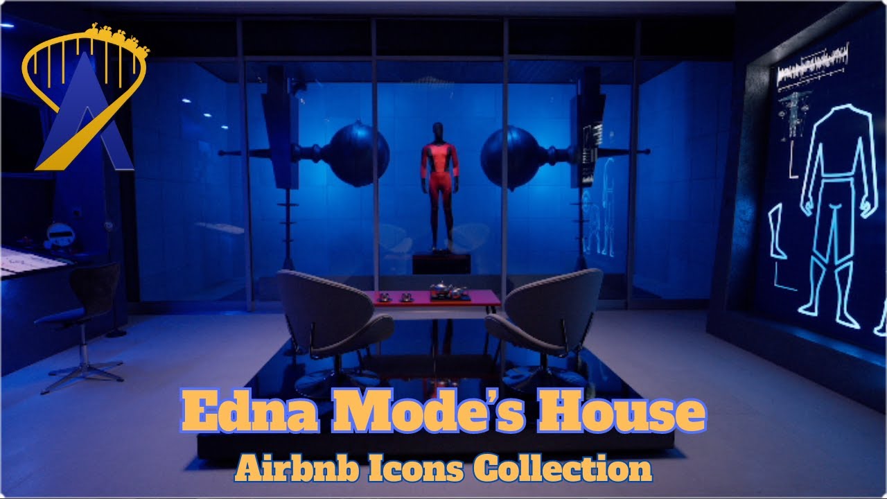 Airbnb Icons Collection: Edna Mode's House from The Incredibles