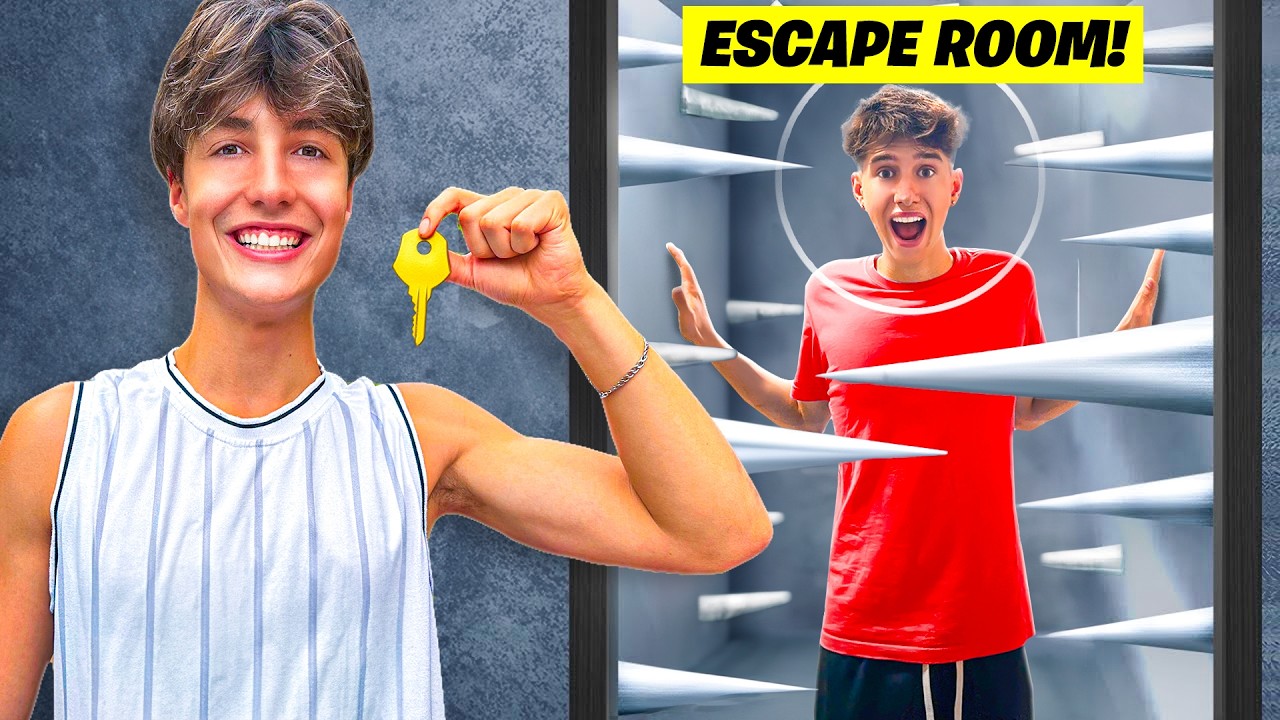 CHIUDO i miei Amici nell'ESCAPE ROOM IMPOSSIBILE da €1000 in Villa The Booyz!