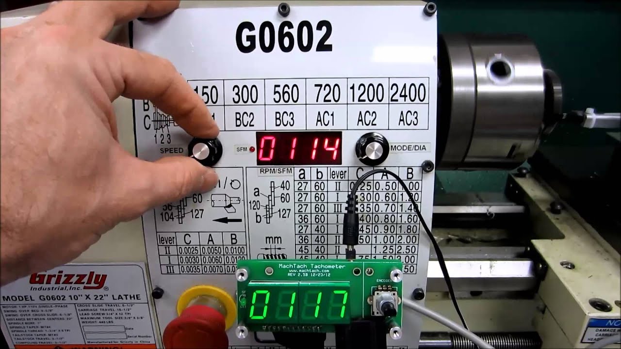 MachTach Tachometer With Gear Sensor