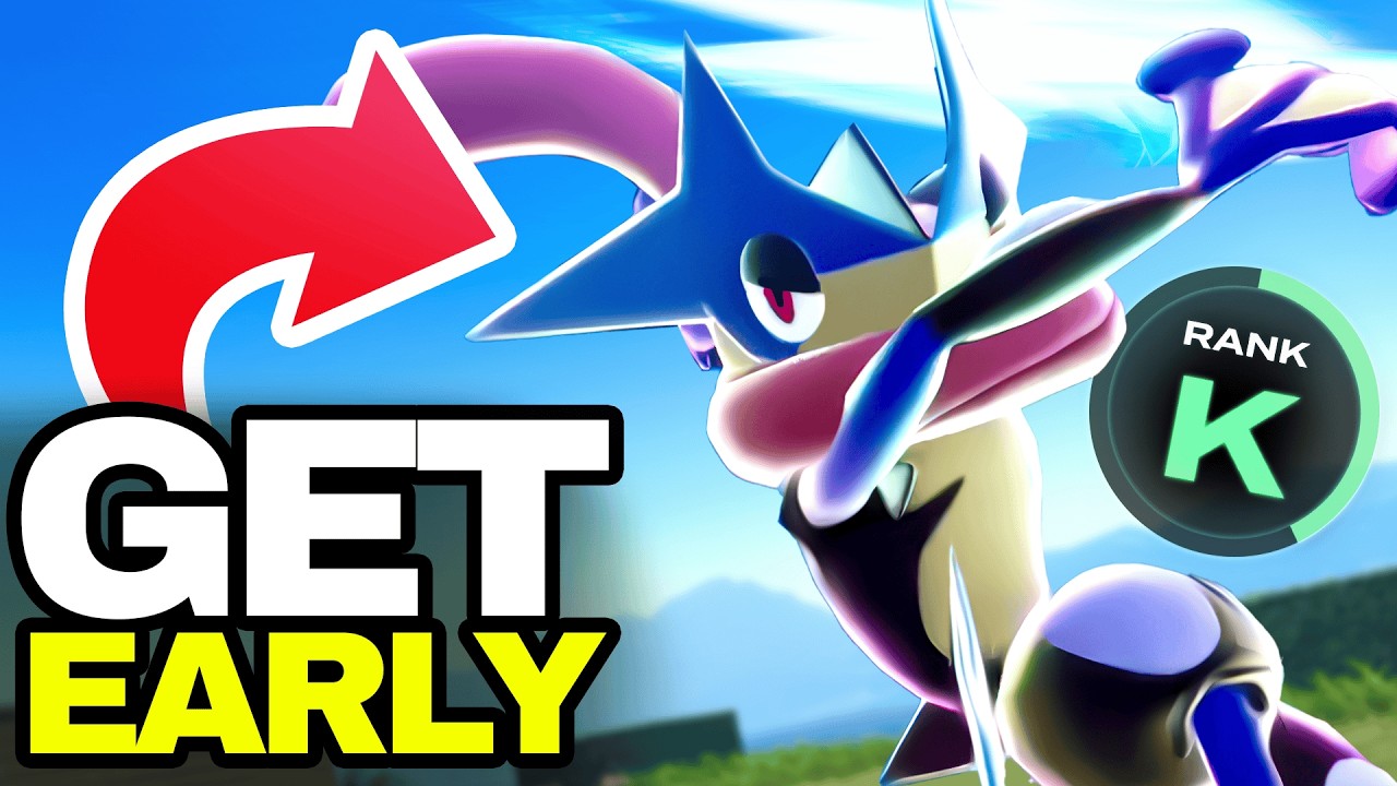 Начните играть с Мега Грениндзей ПРЯМО СЕЙЧАС (Pokemon Legends Z-A)