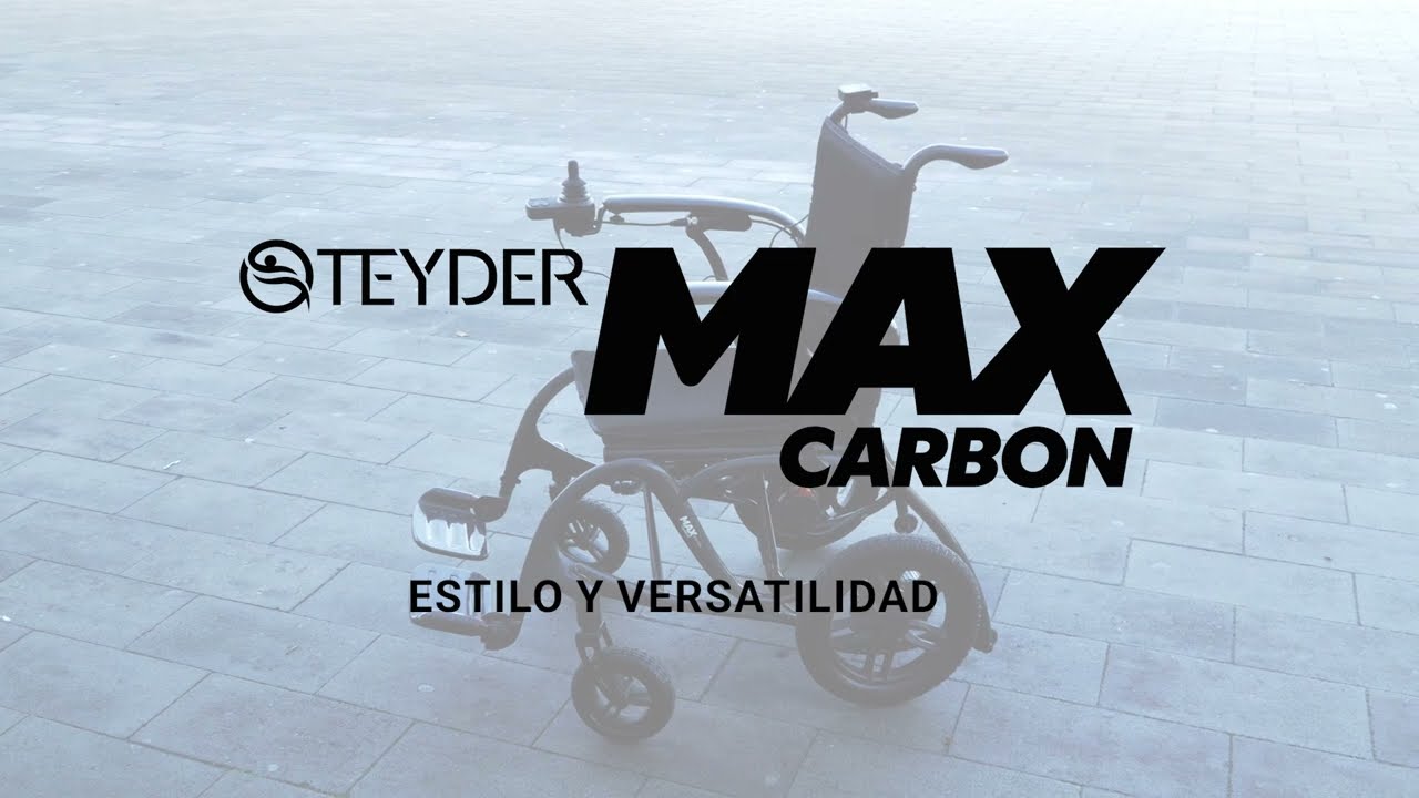 MAX CARBON - Silla de ruedas eléctrica ligera, de diseño y con máxima autonomía | Teyder