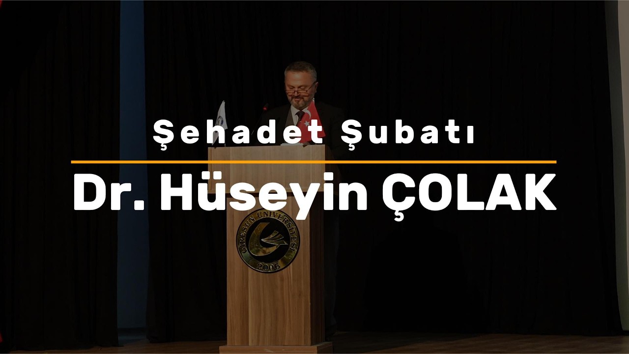 Şehadet Şubatı - Dr. Hüseyin ÇOLAK - e-Giresun