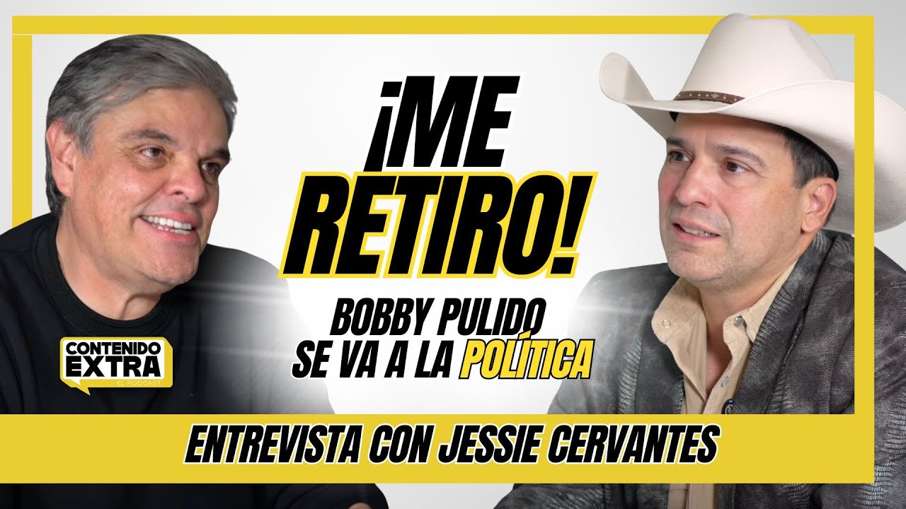“DEJO la música por la POLÍTICA”: BOBBY PULIDO lo confiesa | Entrevista con Jessie Cervantes