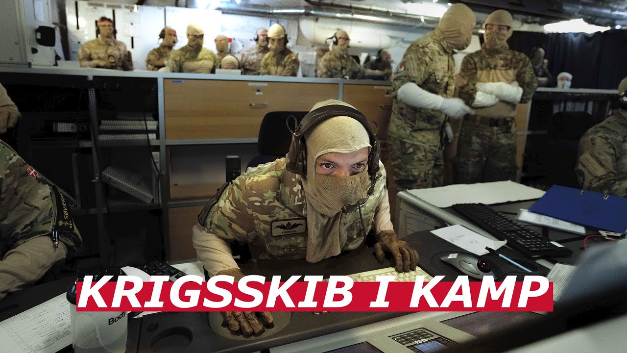 Angrebet af droner: Krigsskib kæmper og vinder