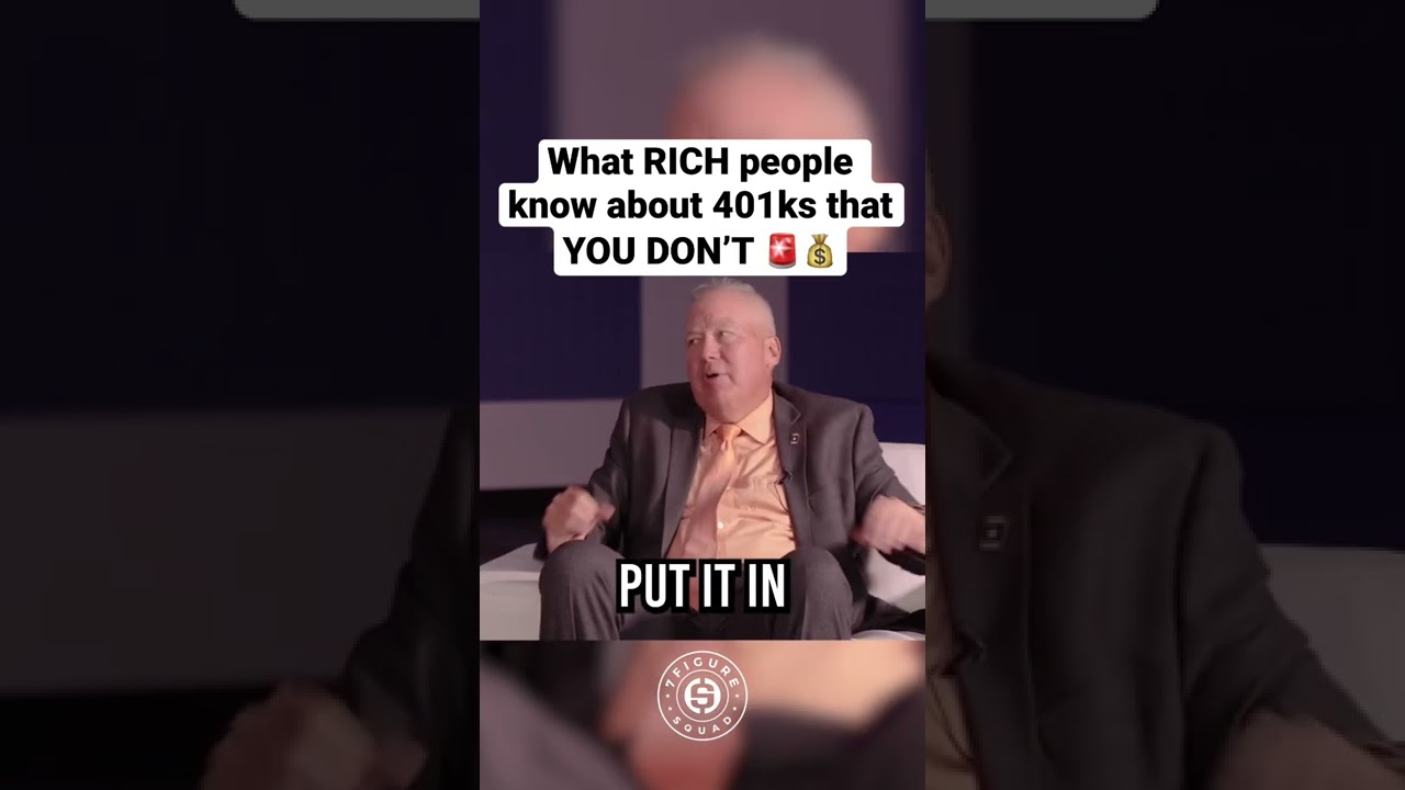 What RICH PEOPLE Know About 401k&rsquo;s That YOU DON&rsquo;T 🚨