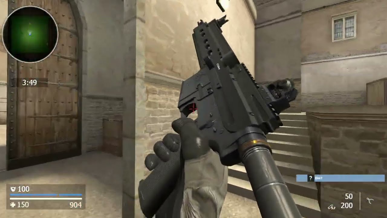 CS: Source - Tactical Warfare V1.8 Gameplay (de_blacktown_cf)