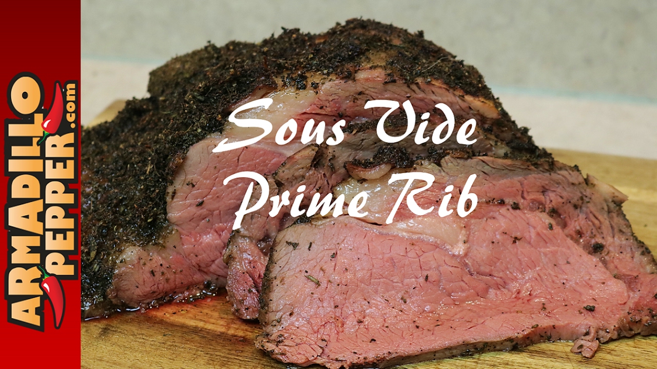 Sous Vide Prime Rib with the Anova Precision Cooker