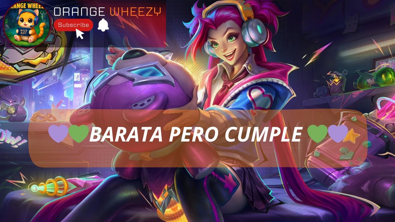 Última skin del set Jinx super villiain: ¿de verdad vale la pena la barata?