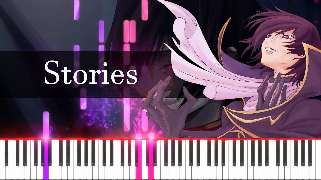 Stories (Code Geass OST) Piano Tutorial