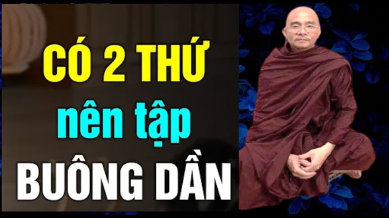 Có 2 thứ nên tập BUÔNG BỎ DẦN | Sư Toại Khanh - Sư Giác Nguyên Giảng 2024