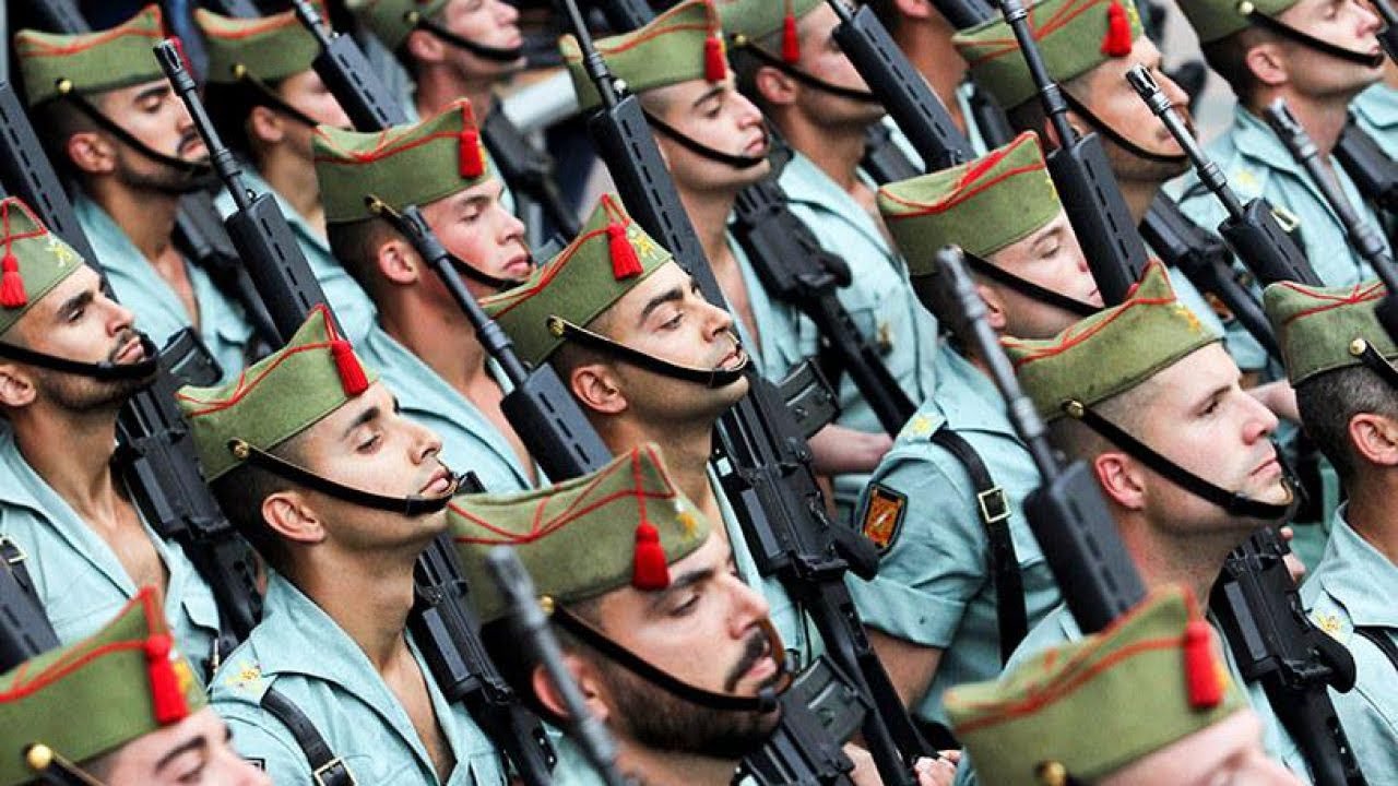 103 ANIVERSARIO FUNDACIONAL LEGION ESPAÑOLA- ALMERÍA POSTUREO