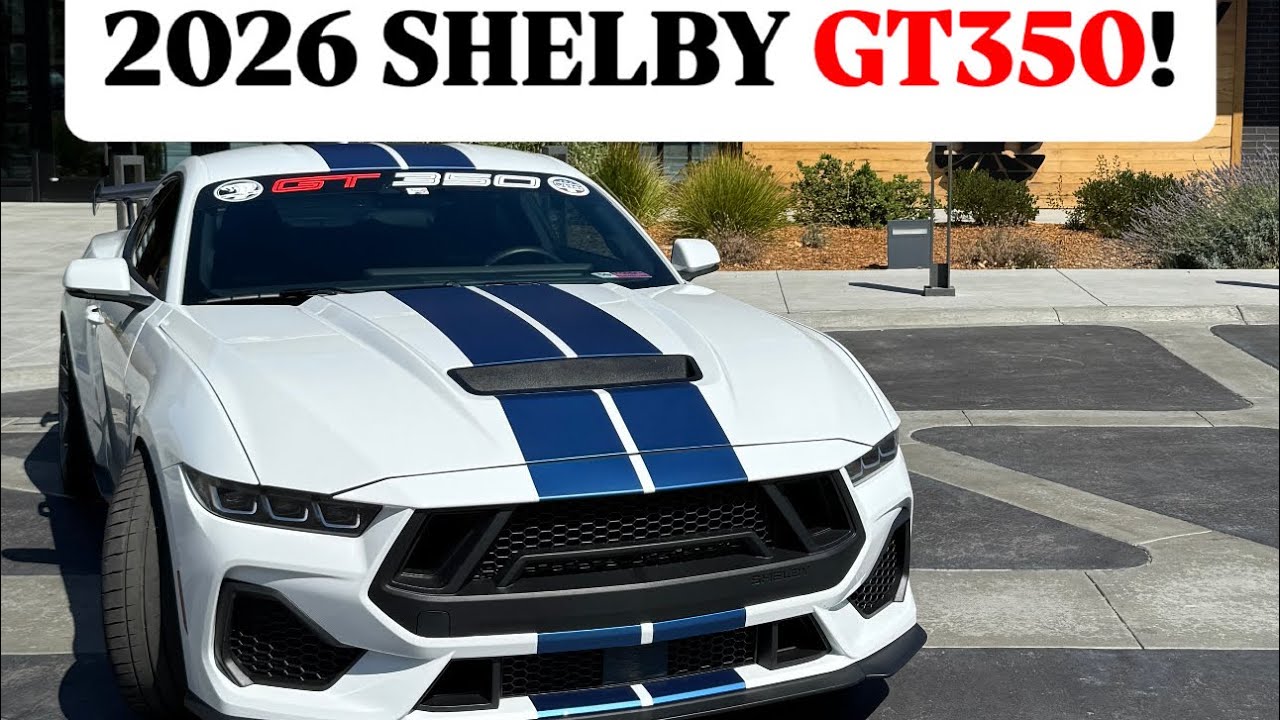 1ST DRIVE 2026 SHELBY GT350! *ICONIC