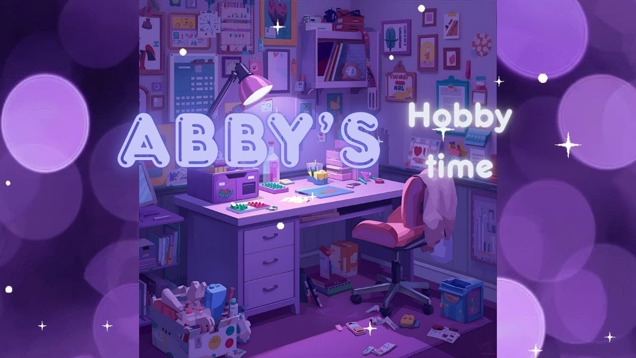 Abby's Hobby Time ~ Diamond Art Greeting Card ~