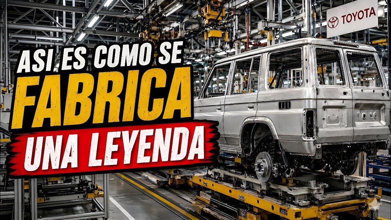 En La Fábrica del Toyota Land Cruiser 76 en Japón