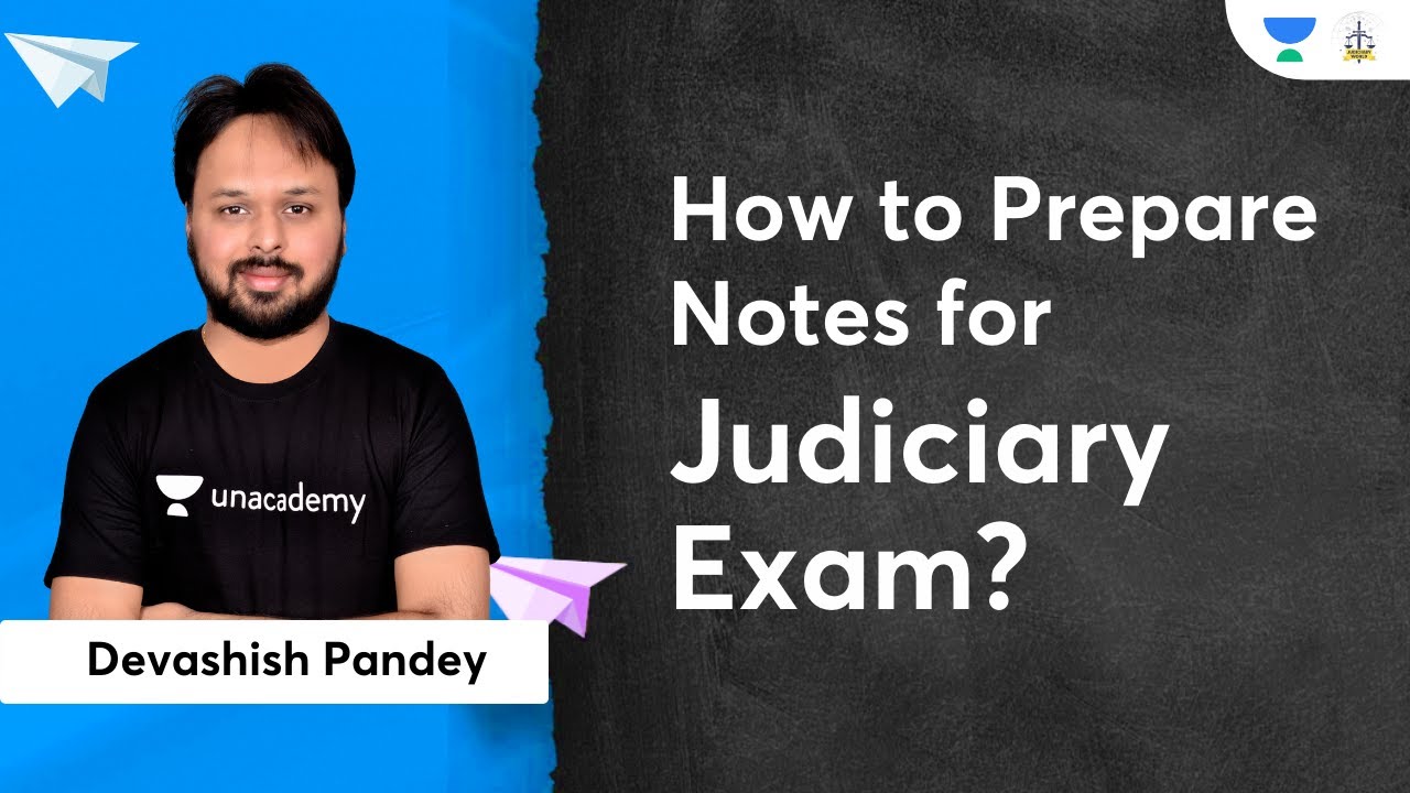How to Prepare Notes for Judiciary Exam | Judiciary Exams