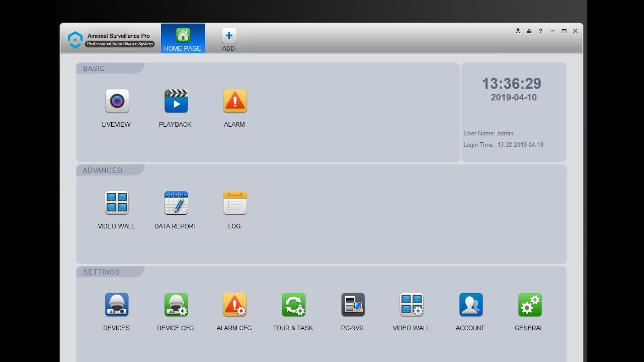 Amcrest Surveillance Pro Installation & Key Features Walk-through Tutorial