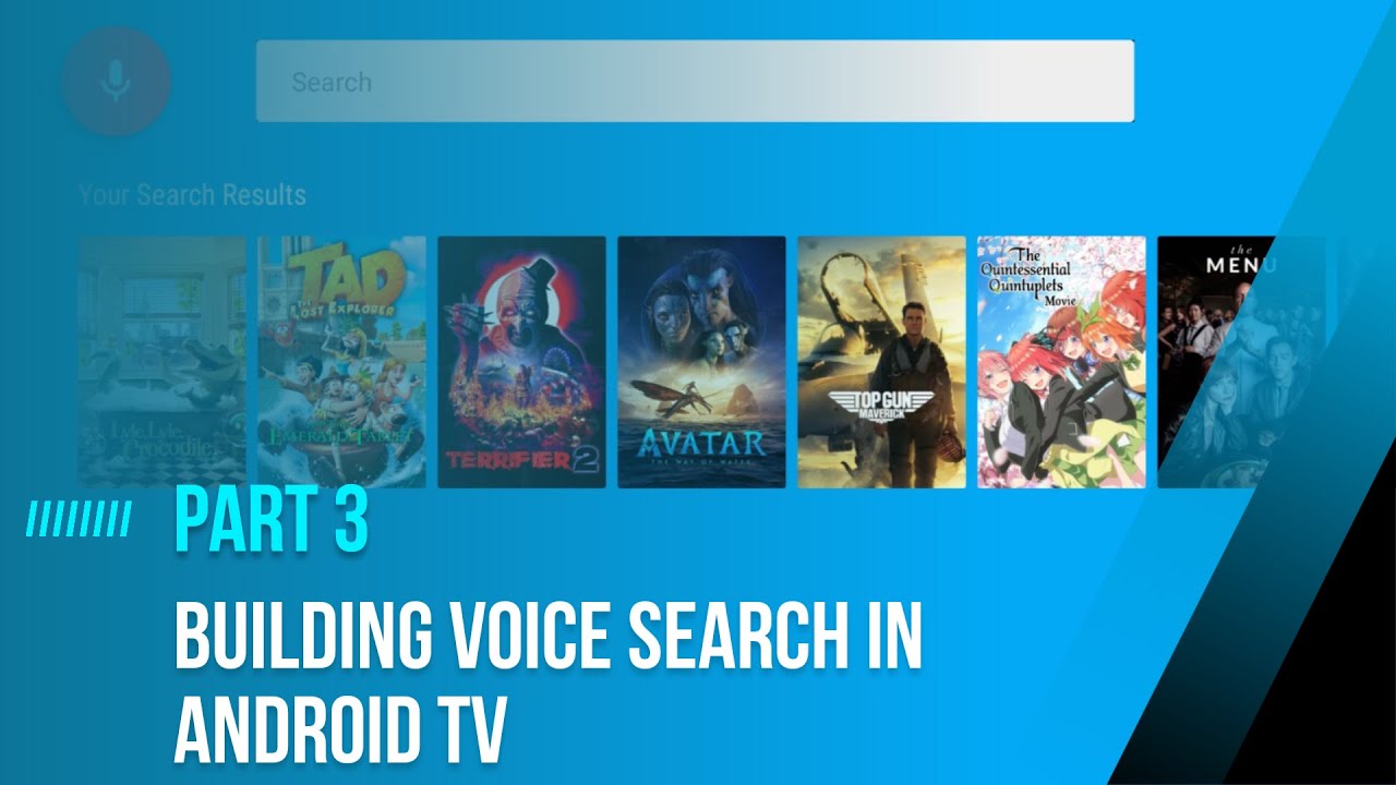 Building Voice Search in Android TV Apps | Android TV Development Tutorial | Part - 3