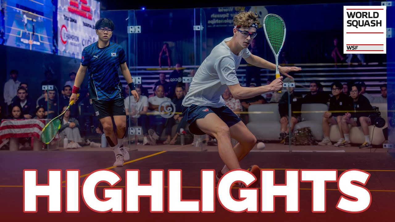 Korea vs USA | WSF World Junior Team Championships 2024 | QF HIGHLIGHTS