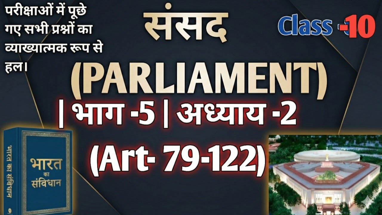 Polity Class:संघ (TheUnion)।संसद। PARLIAMENT।राज्यसभा।COUNCIL OF STATES।भाग -5।परीक्षाओं में उपयोगी।