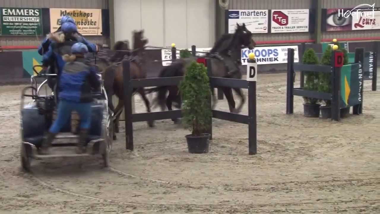 Finale 4 span paarden Mini Marathon Panningen 2014