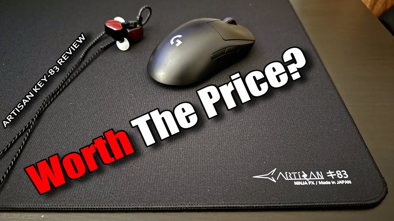 Is Artisans Most Expensive Mouse Pad Worth It? | Key-83 Review