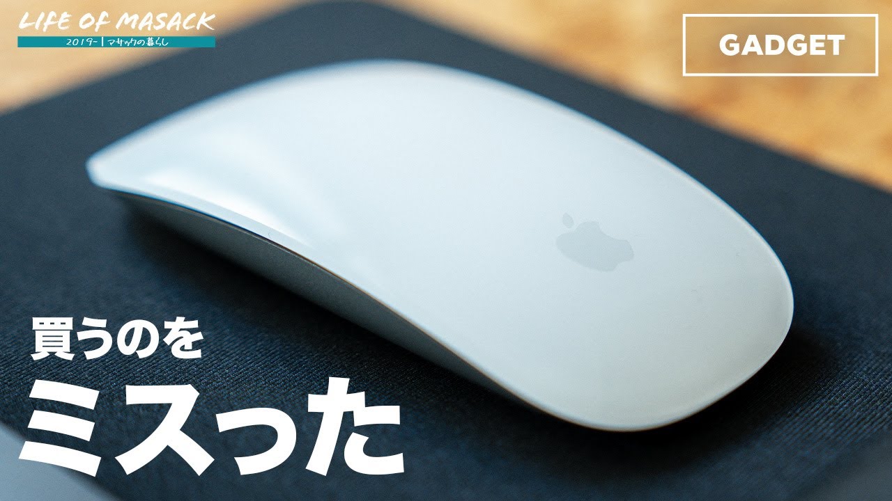 【マウス】Apple Magic Mouseを腱鞘炎予防・対策に購入したが意味がなかった理由
