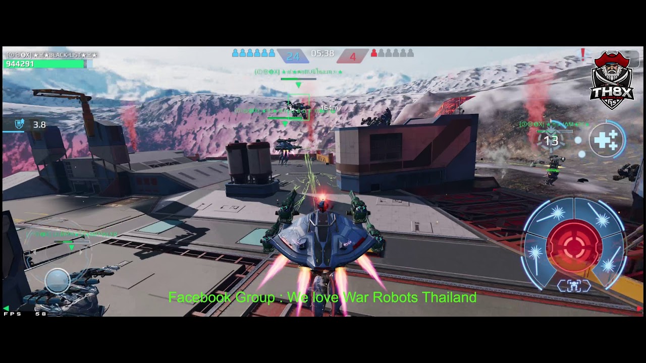 Live Stream 29-6-2021 TH8X + TSK : WR THAILAND Full squad( War robots 7.1 )