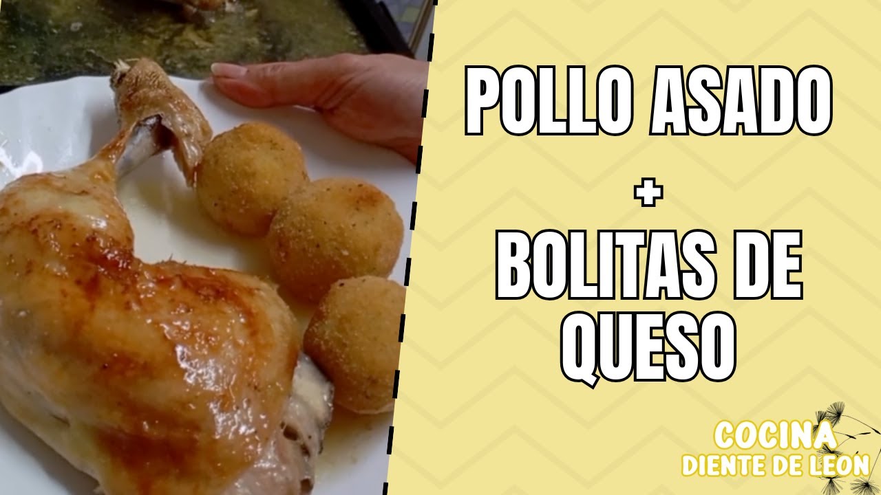 🍗POLLO ASADO SÚPER CRUJIENTE Y UN PERFECTO ACOMPAÑAMIENTO🍗 - Cocina fácil