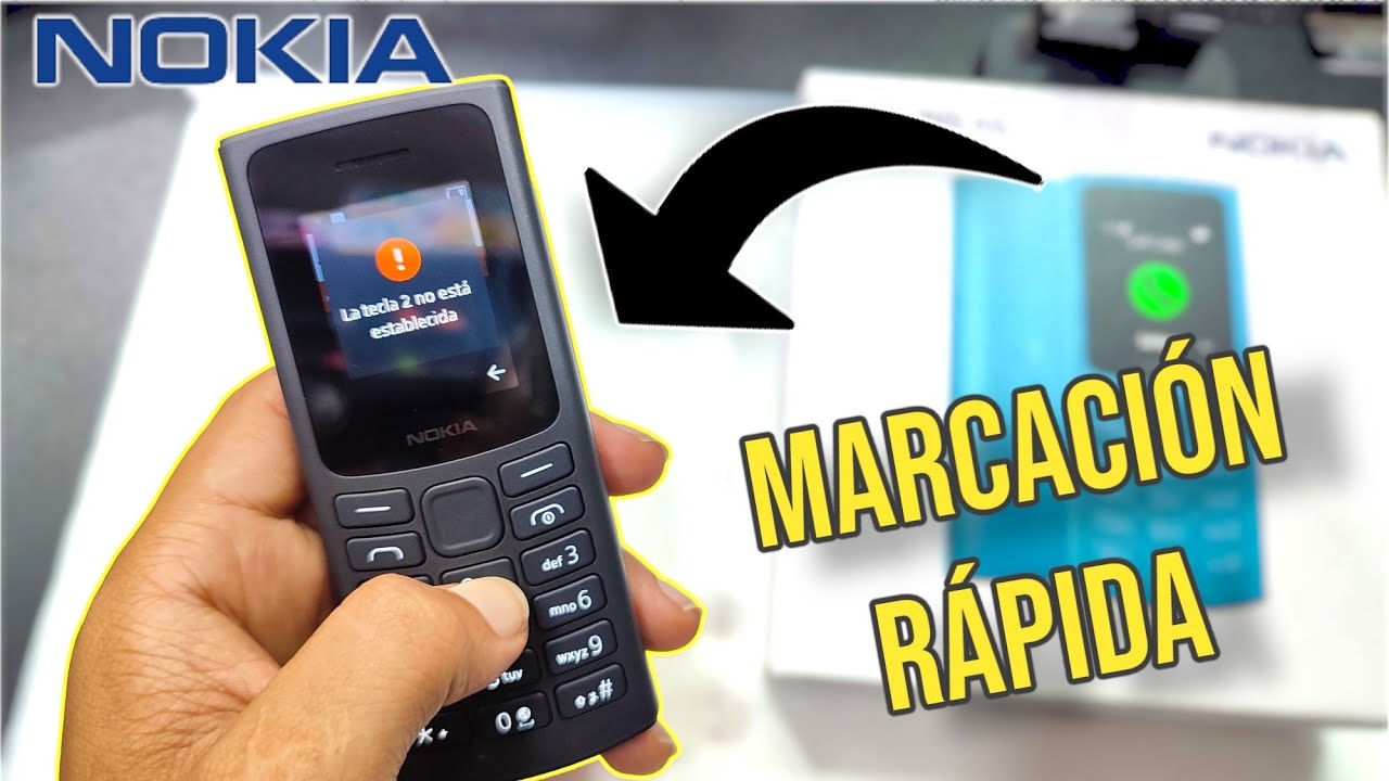 Como configurar teclas de marcación rápida en Nokia📞